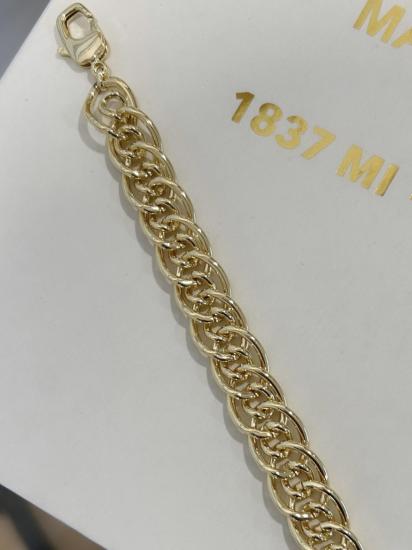 Çelik Üstü Pirinç Kaplama Bileklik 