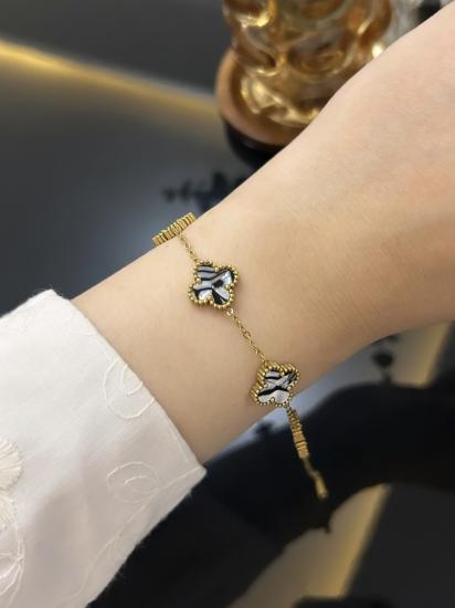 Yonca Mineli Bileklik  