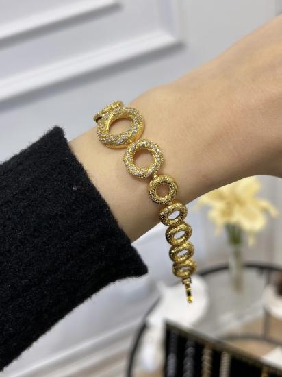 22 Ayar Altın Kaplama Bileklik