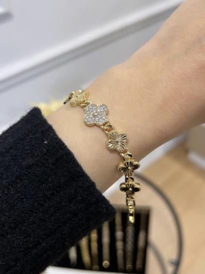 22 Ayar Altın Kaplama Bileklik