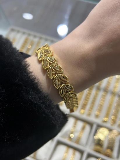 Altın Kaplama Kuyumcu Model Bileklik