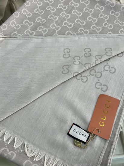 G Desen Çift Taraflı Yün-İpek Şal