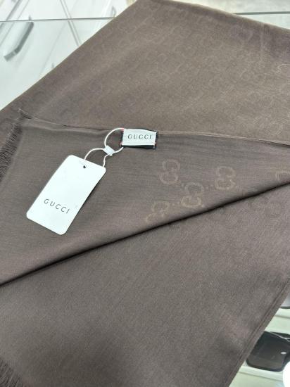 G Desen Çift Taraflı Yün-İpek Şal