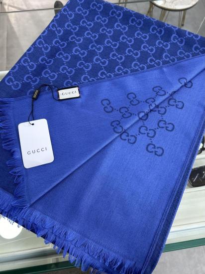 G Desen Çift Taraflı Yün-İpek Şal