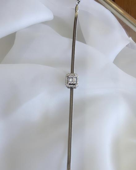 Baget İtalyan Zincir Çelik Bileklik