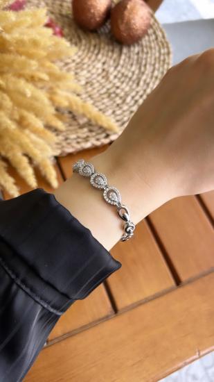 Çelik Kuyumcu İşi Bileklik