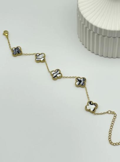 Yonca Mineli Bileklik  