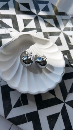 Çelik Bottega Küpe