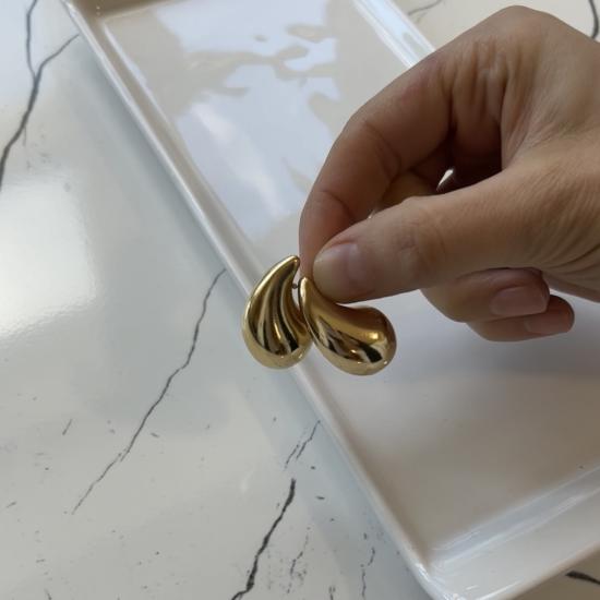 Çelik Bottega Küpe