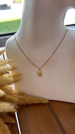 Çelik Mini Baget Kolye