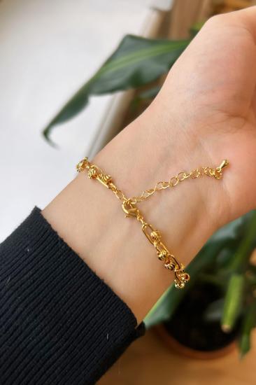 22 Ayar Altın Kaplama Bileklik