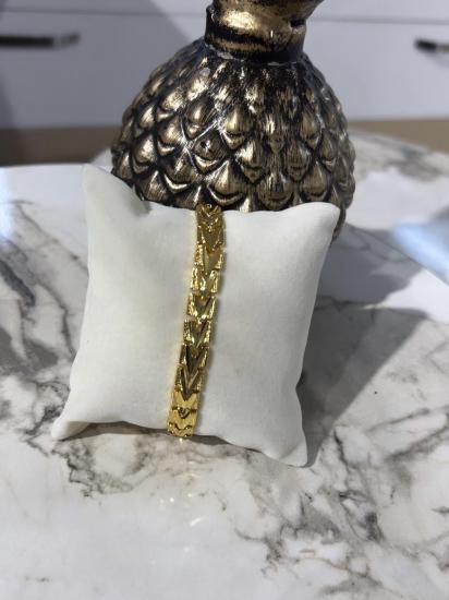 22 Ayar Altın Kaplama Bileklik