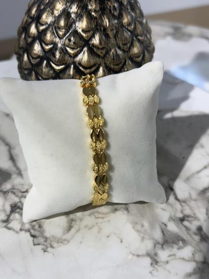 22 Ayar Altın Kaplama Bileklik