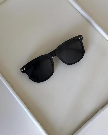 Kemik Çerçeve Güneş Gözlüğü Siyah