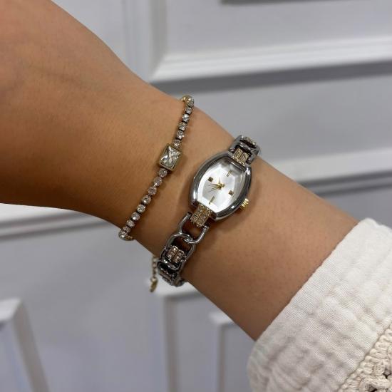 Aura Silver Saat