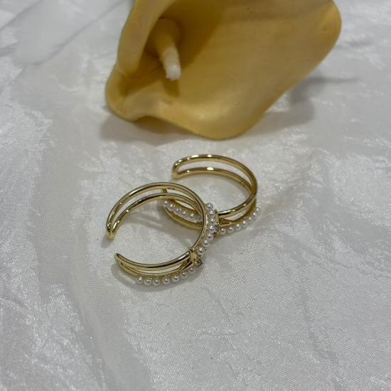Xuping İnci Taşlı Küpe 