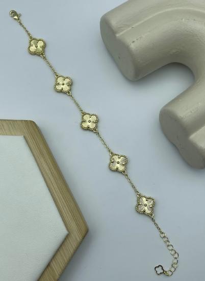 Xuping Gold Yonca Bileklik